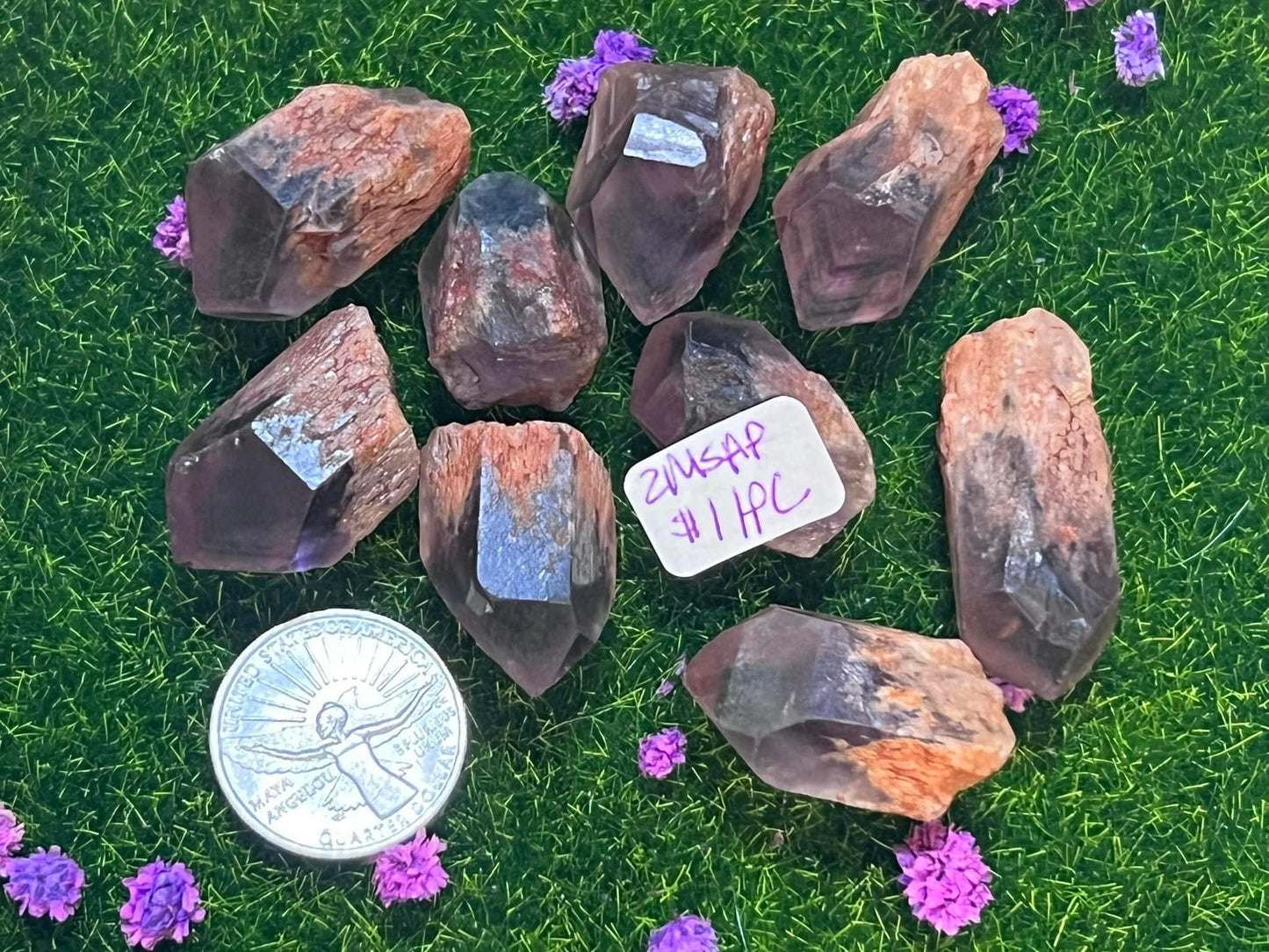 Raw Amethyst Points
