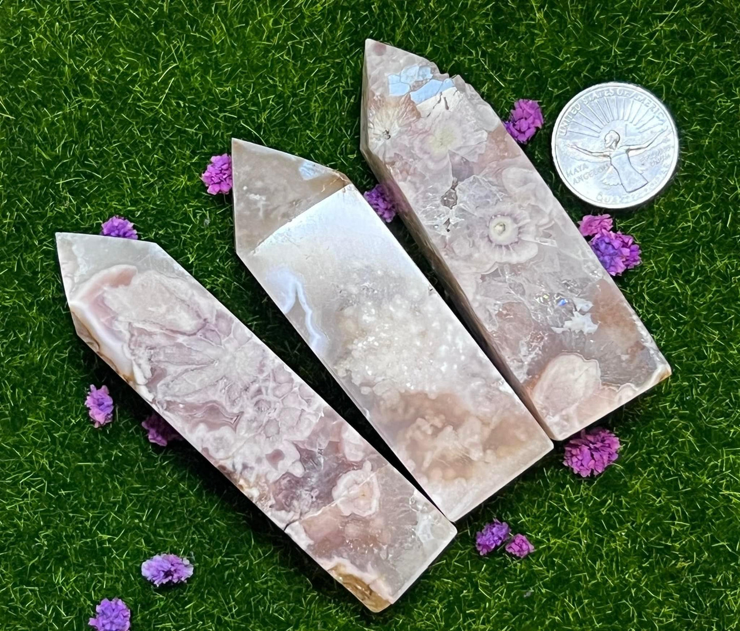 Flower Agate Points