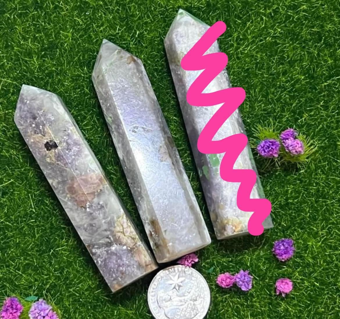 Lepidolite Points