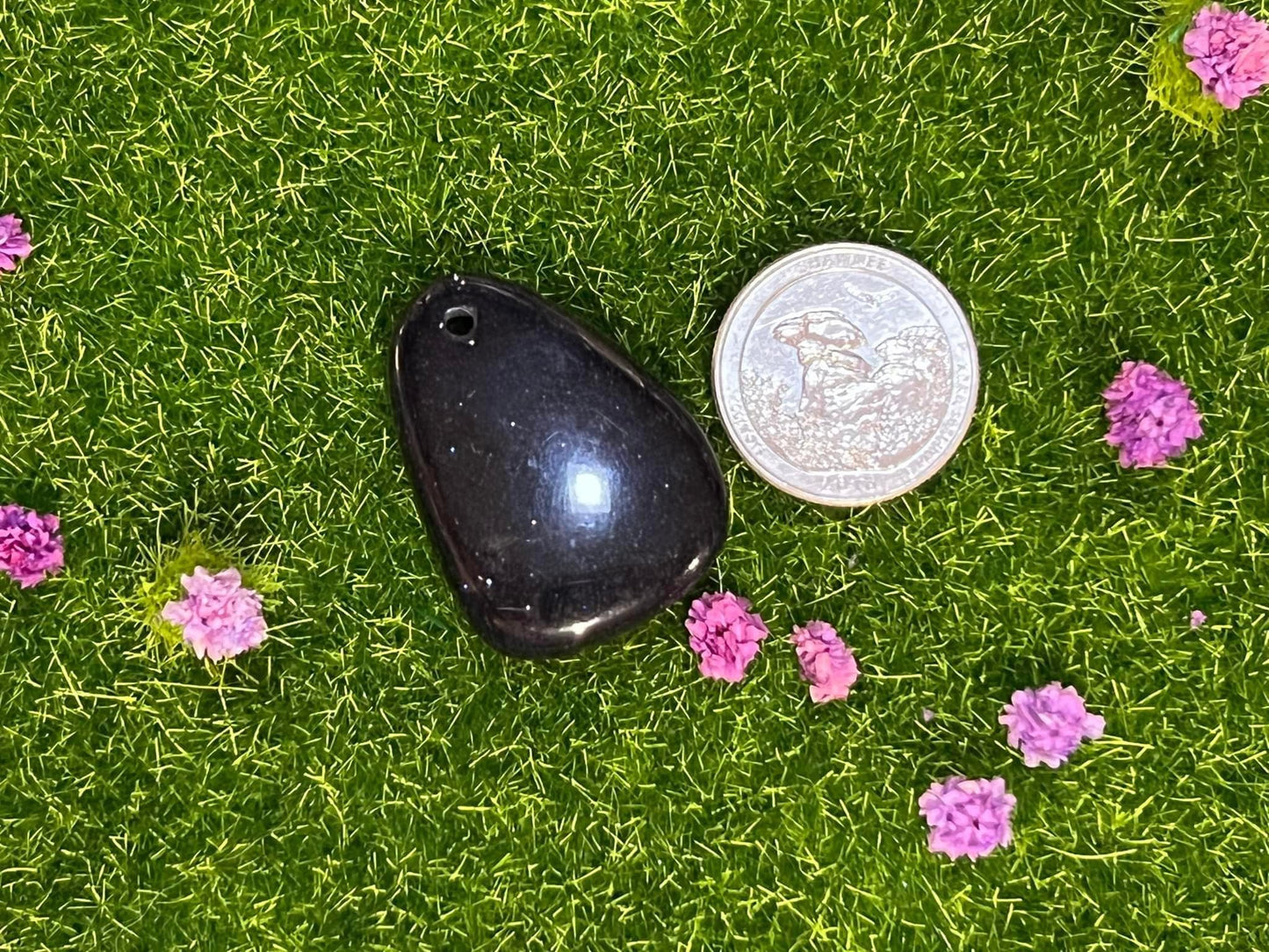 Blue Sandstone Pendant