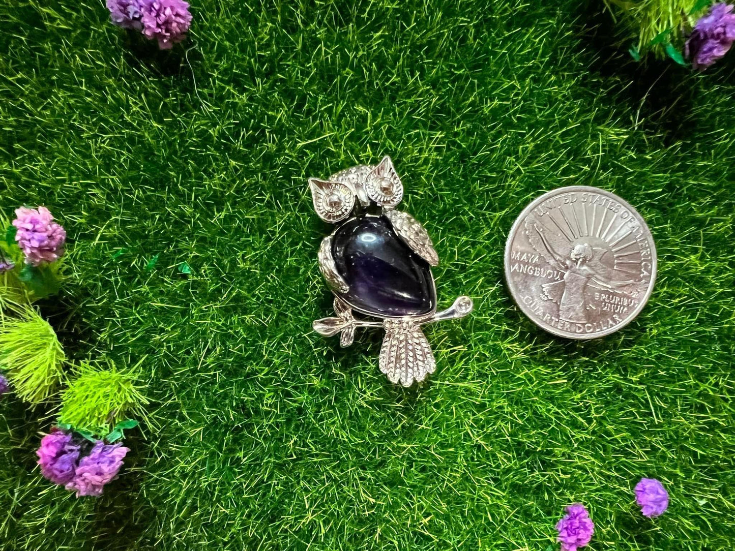 Small Owl Pendant
