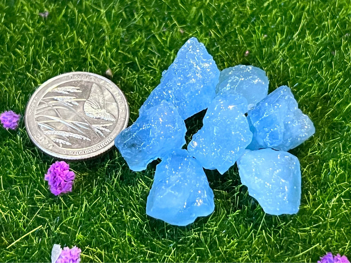 Aquamarine Small Chunks