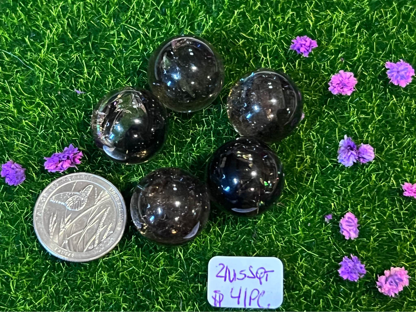 Smokey Quartz Spheres