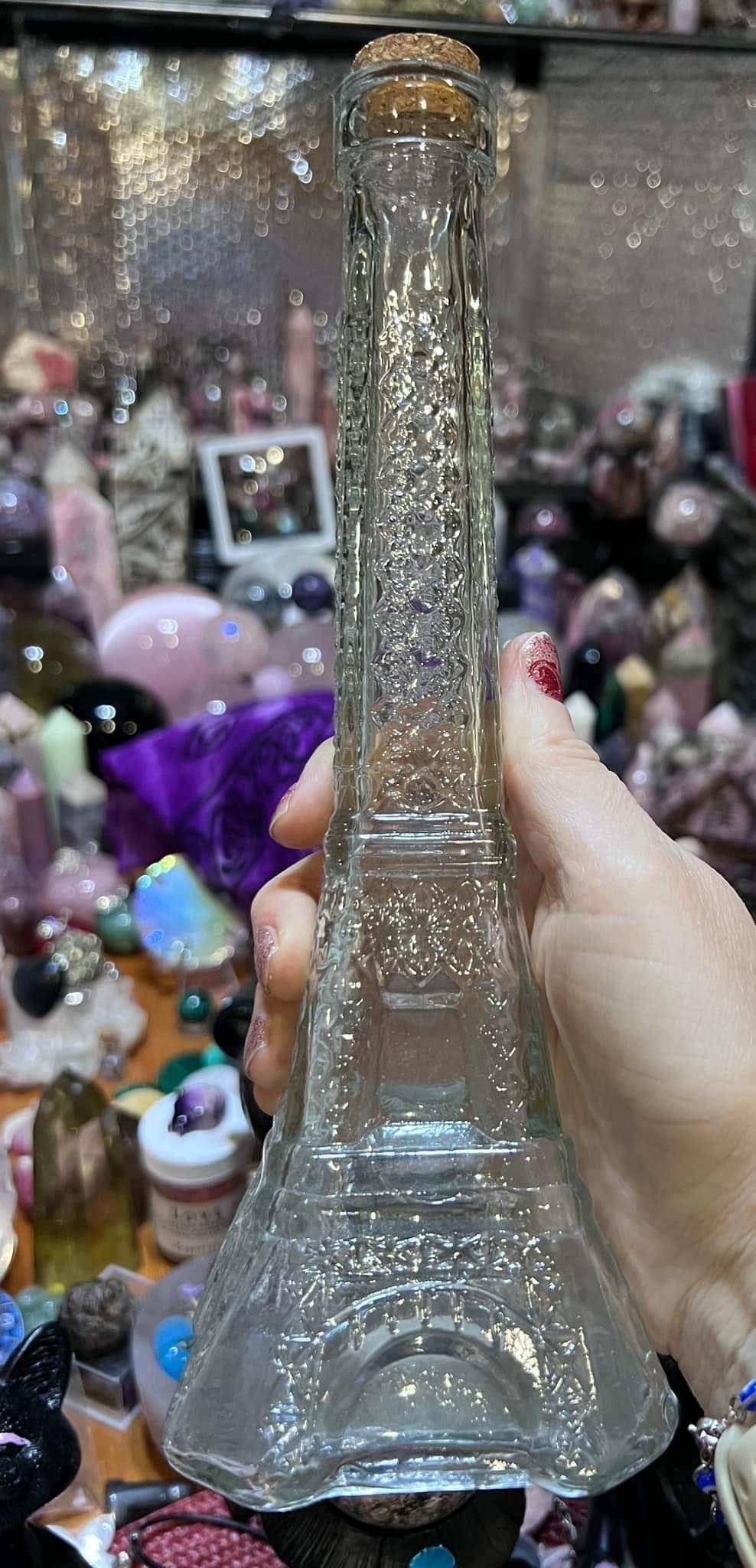 Large Glass Tower Bottle