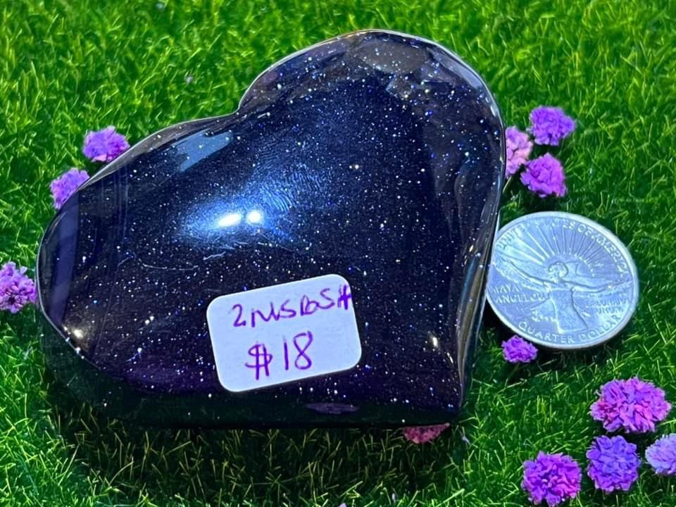 Blue Sandstone Heart