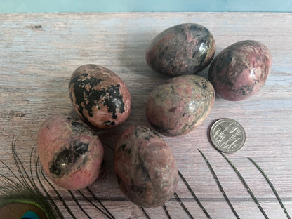 Rhodonite Eggs