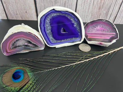 Dyed Agate Specimens