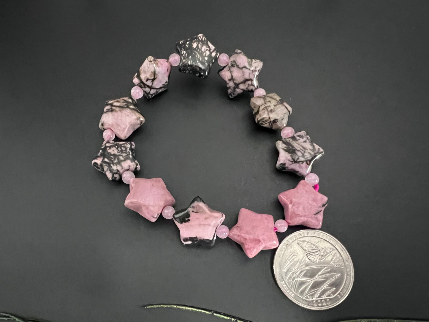 Rhodonite Star Bracelet