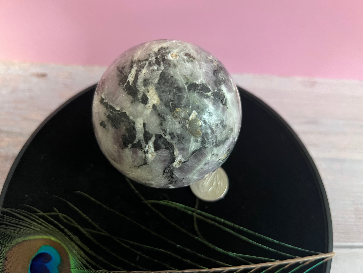 Large Hackmanite Sphere