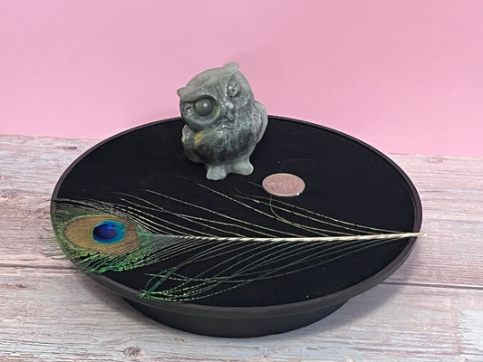 Labradorite Owl