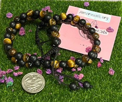 Volcano & Tiger eye bracelet