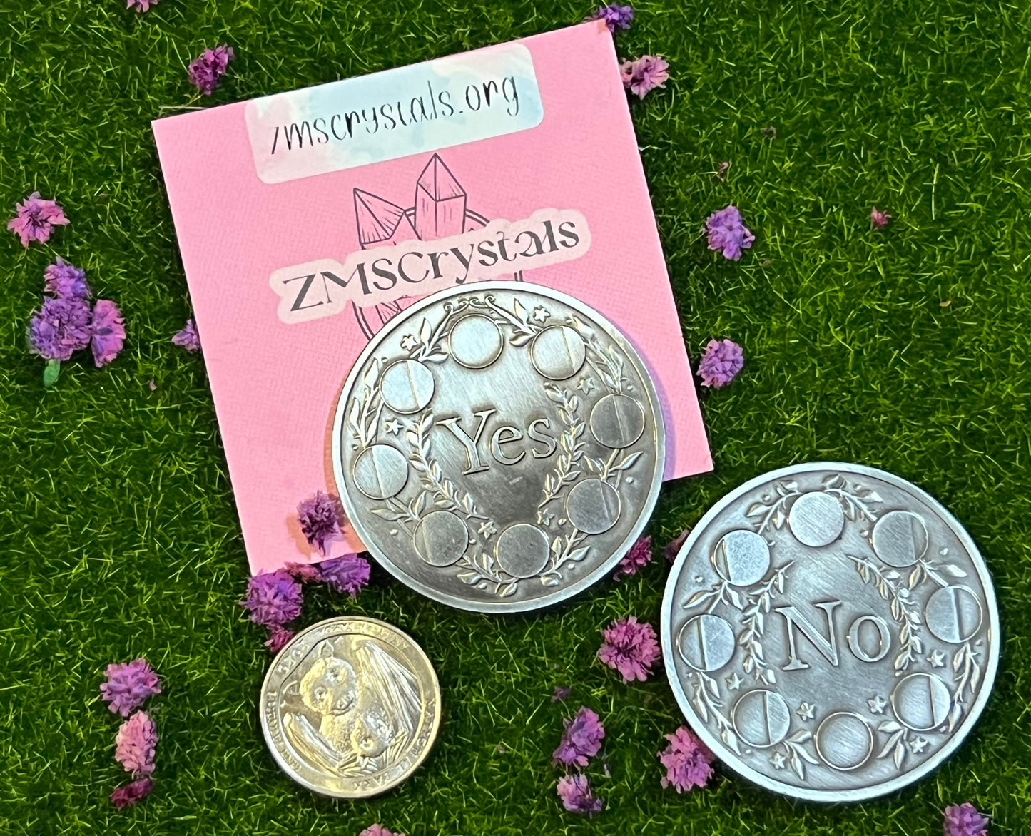 Divination coin