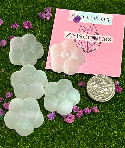 Selenite mini flowers