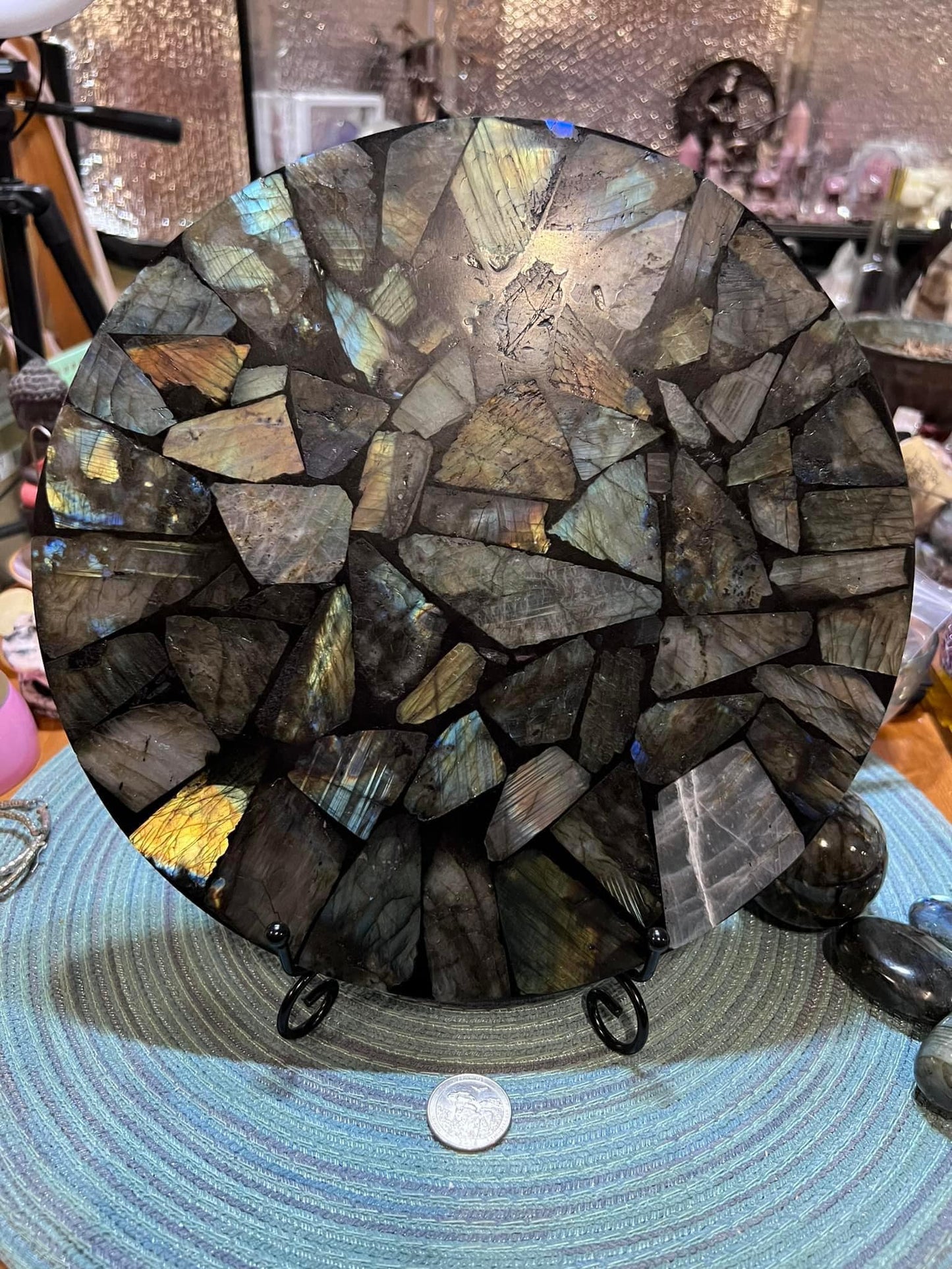Large Labradorite Plate