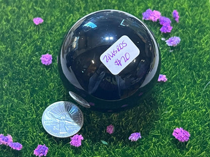 Rainbow Obsidian Spheres