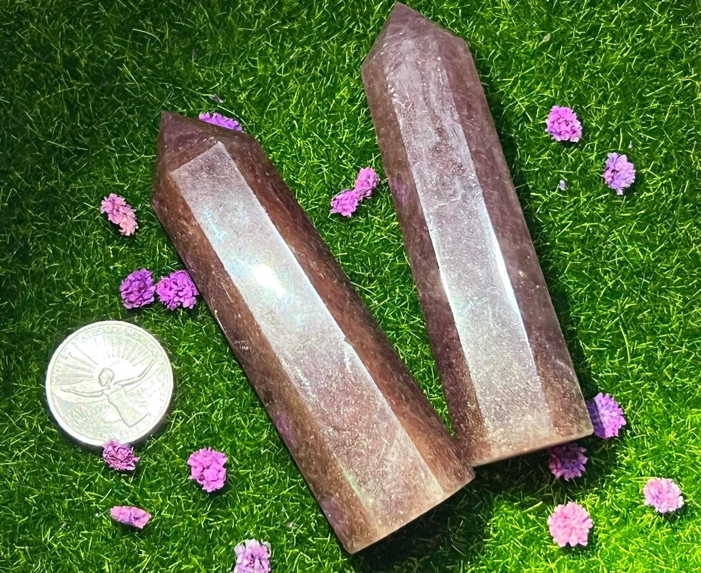 Strawberry Quartz Point