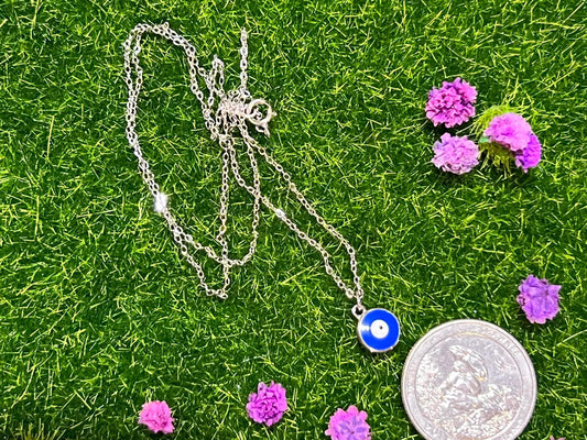 Mini Evil Eye 925 (sterling silver) Necklace