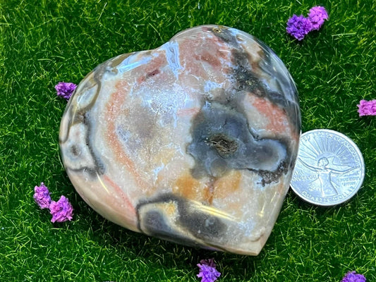 Ocean Jasper Hearts