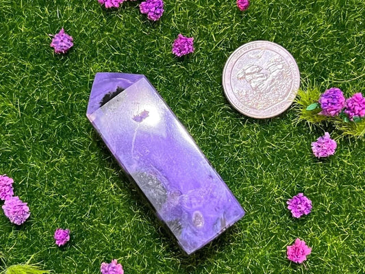 Small Charoite Point