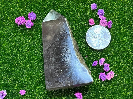 Fluorite growing with Pyrite Points