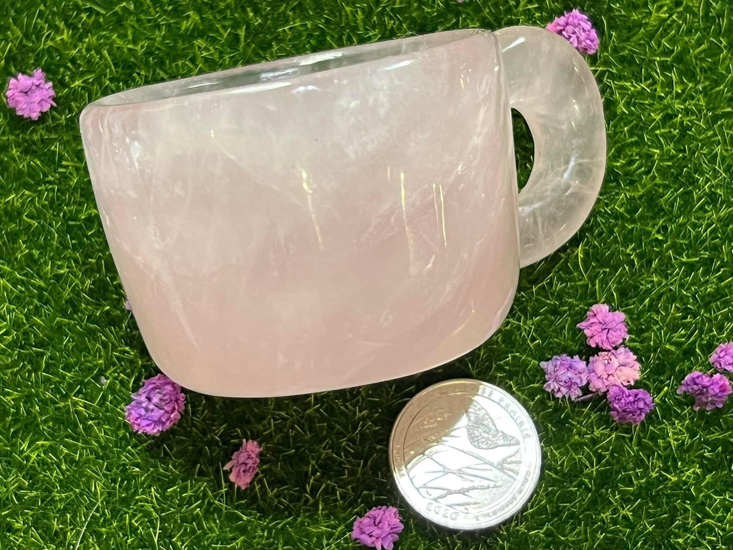 Rose Quartz Tea Cups