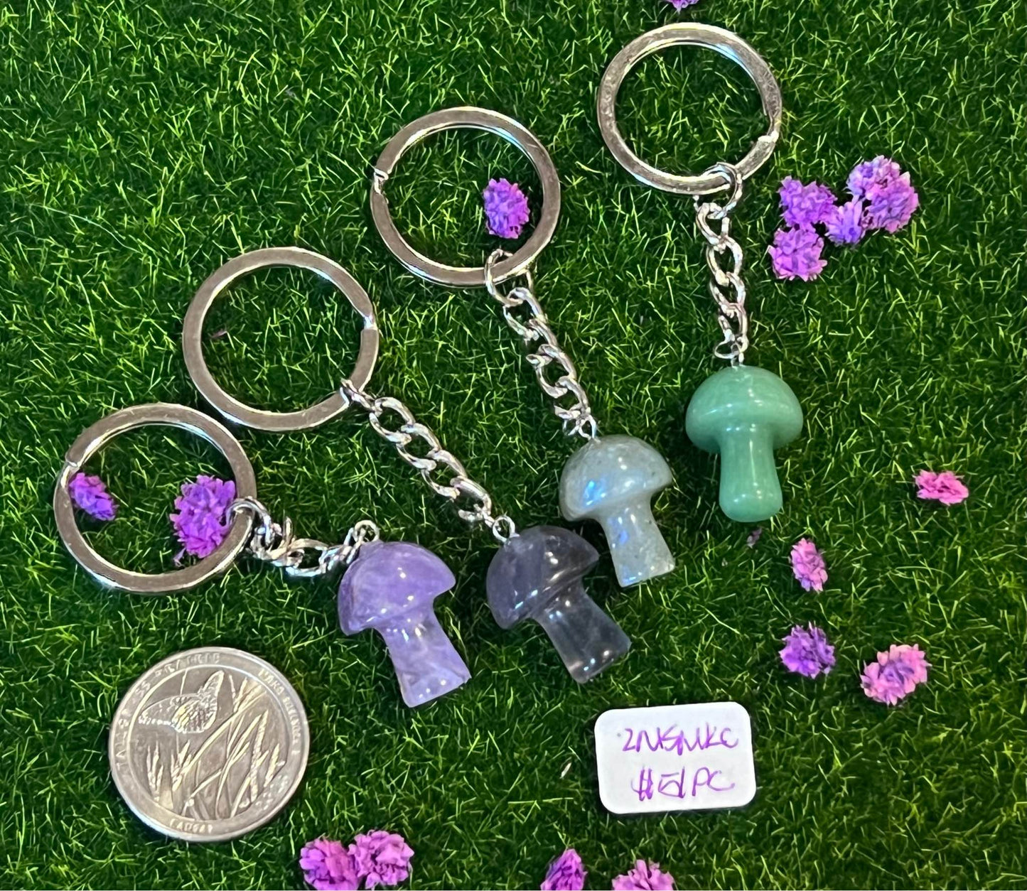Mushroom Keychains