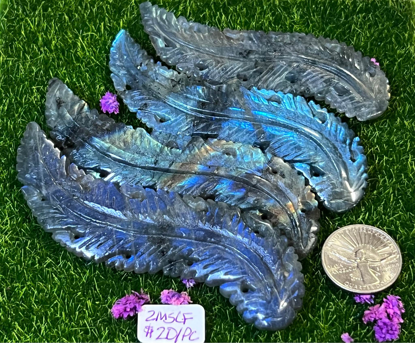 Labradorite Feathers