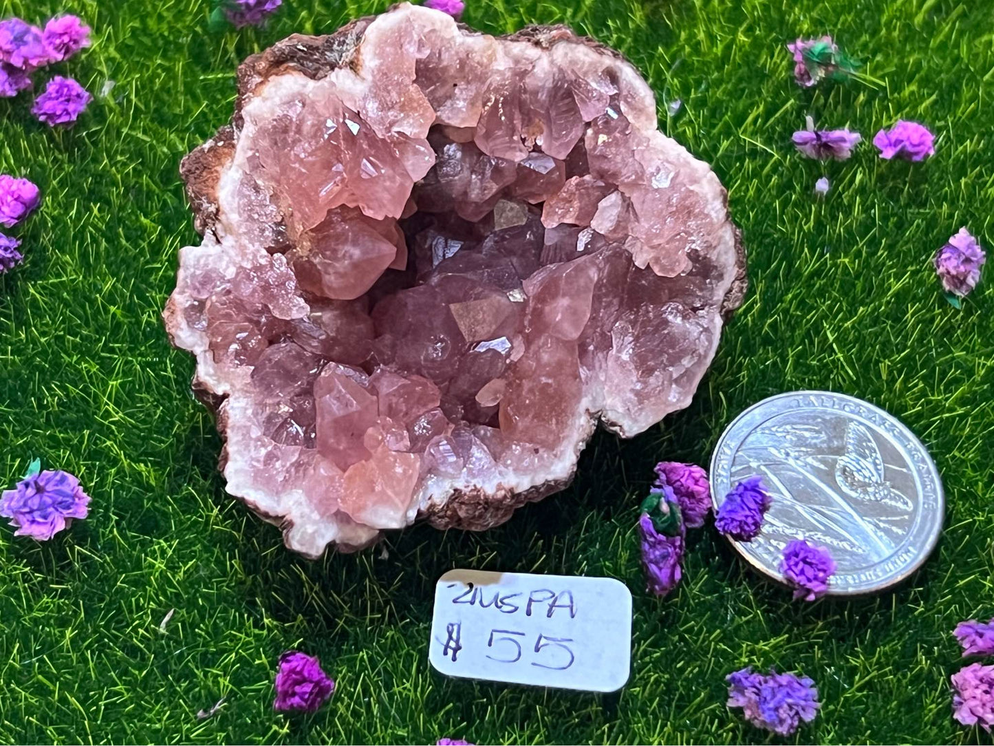 Pink Amethyst Geodes