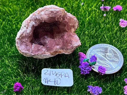 Pink Amethyst Geodes