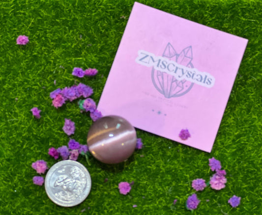 Purple Cat's Eye Small Sphere