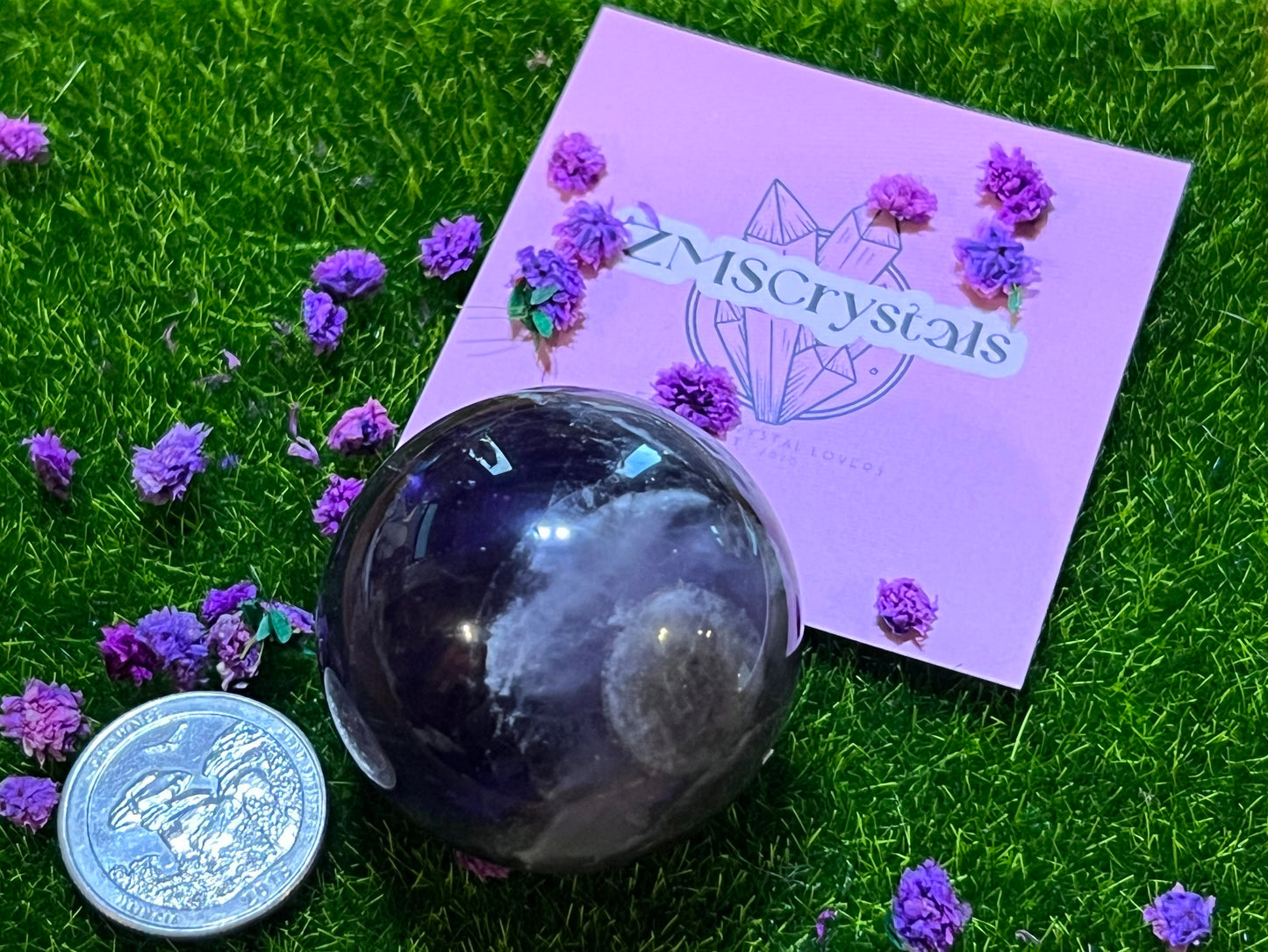 Small Fluorite Sphere