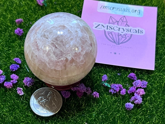 Pink Amethyst Sphere
